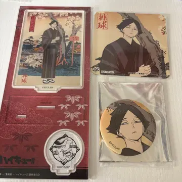 하이큐 배구 사계절 경 봄의 진 아크릴 스탠드 스나 린타로 코스터 캔뱃지