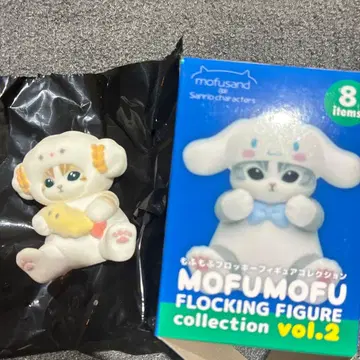mofusand 산리오 코기뮨 플로키 피규어