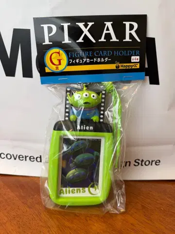 PIXAR 제일복권 G상 피규어 카드 홀더 리틀 그린맨