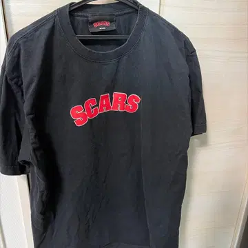 SCARS Official Logo T-shirt 044G Black