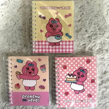 미개봉 새상품 [ 한국 한정 판매 ] 빤쮸토끼 링 노트 3권 세트