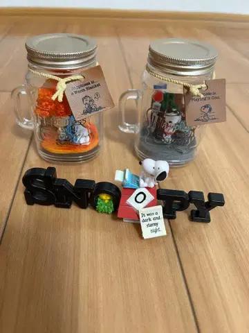 스누피 피규어 세트 3점 세트