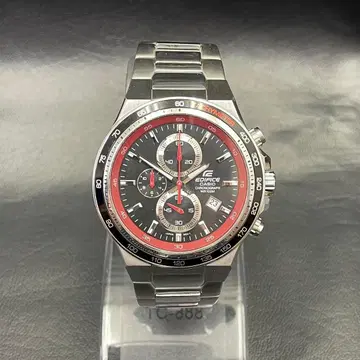 CASIO EDIFICE EF-546 크로노그래프 손목시계 작동품
