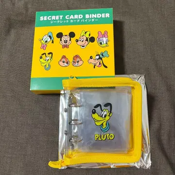 디즈니 시크릿 카드 바인더 플루토 새상품