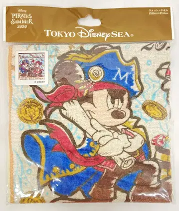 도쿄디즈니씨 워시 타월 PIRATESSUMER 해적 미키&미니 2020