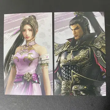 진 삼국무쌍 ORIGINS 통신 판매 구매 혜택 미니 카드 여포 초선 b