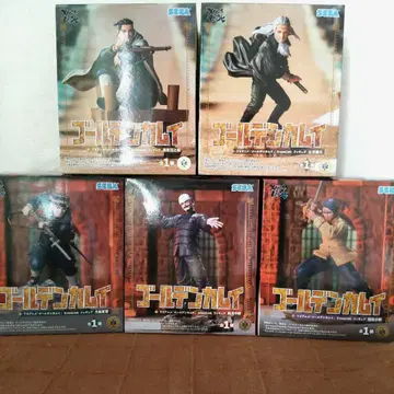 골든 카무이 피규어 5체 세트