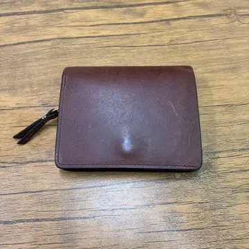 SLOW&CO 브라운 접이식 지갑