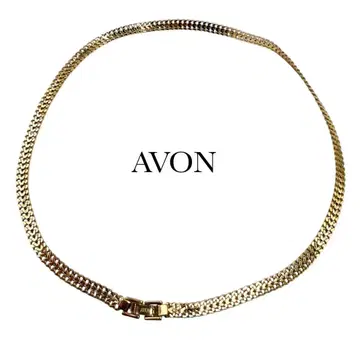 AVON 에이본 키헤이 목걸이 골드 컬러 코스튬 주얼리