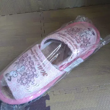 스누피 핑크 슬리퍼