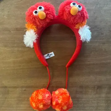 유니버셜 스튜디오 싱가포르 엘모 머리띠