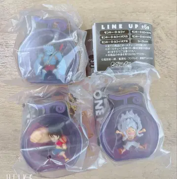 원피스 열매 미니 블리스터 참 가챠 3종 세트