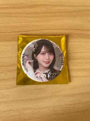 =LOVE 이코러브 사사키 마이카 캔뱃지 8주년 투어 의상 시나몬 세트