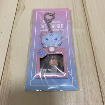 aespa 사진 스탠드 키링 카리나