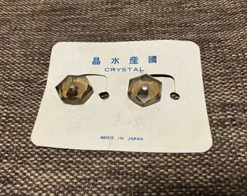 [ 레어 ] 대일본 제국 전전 커프스 일본산 수정