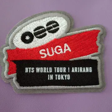 BTS SUGA 와펜 ARIRANG IN TOKYO
