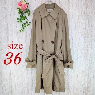 [ 보르지 ] 트렌치코트 포멀 캐주얼 심플 페미닌 경량
