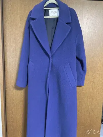 FABRICA 보라색 롱 코트