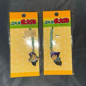 닌타마 란타로 메탈 장식 스트랩 2개 세트