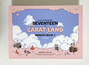 SEVENTEEN in CARAT LAND MEMORY BOOK