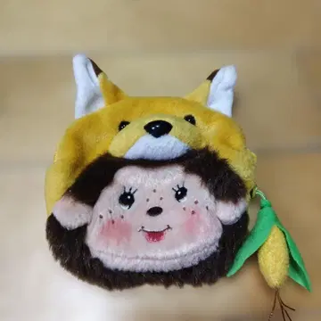 몬치치 코인 케이스 파우치 (홋카이도 한정 북극여우) 세키구치