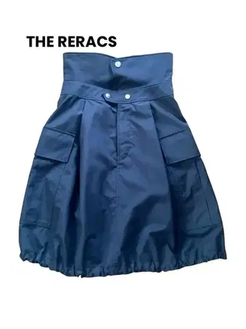 THE RERACS 리라쿠스 그루카 스커트 카고 새상품급 블랙 벌룬