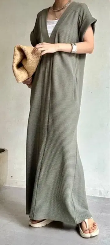 Agawd DouDou 롱 원피스