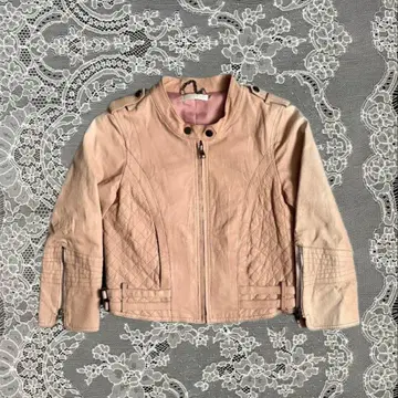 피그 가죽 노카라 자켓 archive mcbling y2k