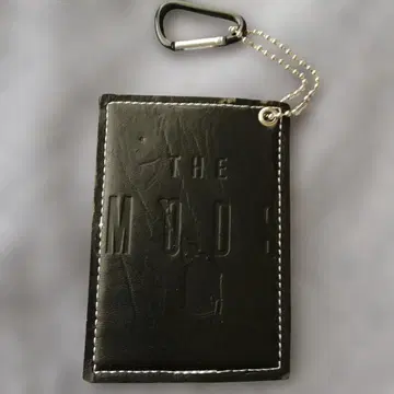 익명 배송 THE MODS 블랙 가죽 느낌 카드 케이스 팬클럽 혜택