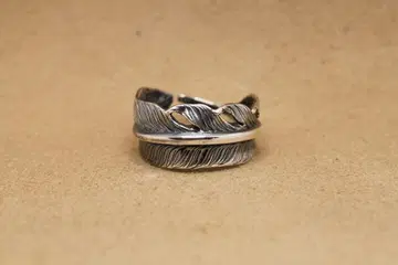 실버 페더 반지 silver925