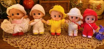 큐피 인형 소프트 비닐 피규어 쇼와 레트로