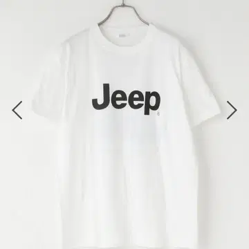 로리즈팜 Jeep 반팔 T셔츠 화이트 완판템 이번 달까지만 판매합니다