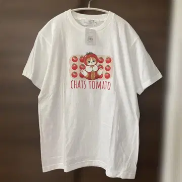 [택 포함 새상품] mofusand 마르쉐 반팔 T셔츠 화이트 M