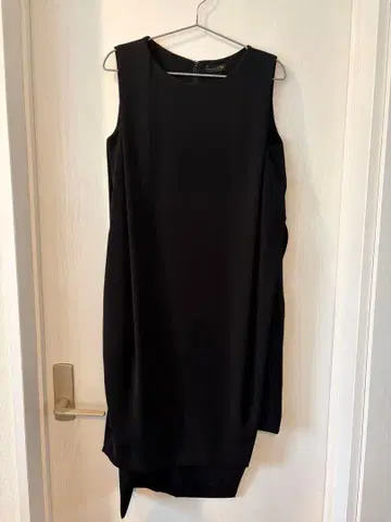 Aga 블랙 원피스 슬리브리스 포멀 야마다야 9호