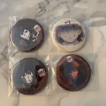 귀멸의 칼날 다이닝 행운권 카페 무한열차편 캔뱃지 토미오카 기유