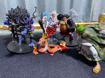 원피스 피규어 7체 세트 카이도 니카 야마토 조로