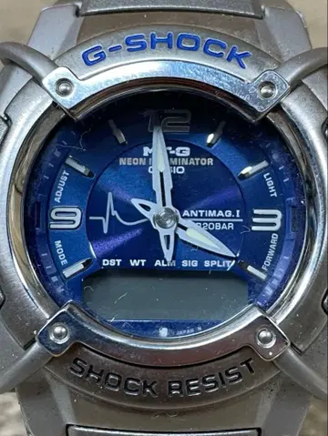 CASIO G-SHOCK MTG-512SC 메탈 중후 모델 파랑 다이얼