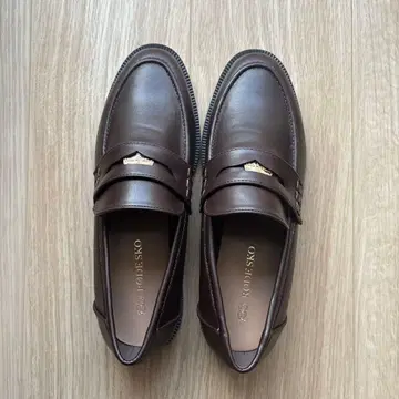 RODE SKO 코인 로퍼 L 브라운