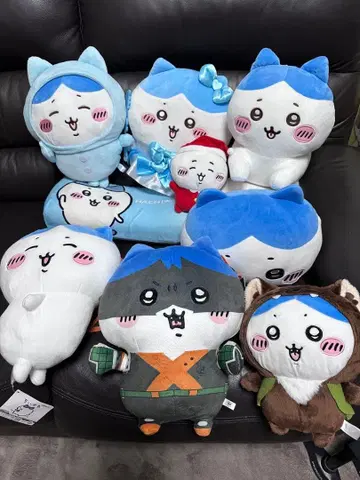 치이카와 하치와레 봉제 인형 묶음 판매 9점