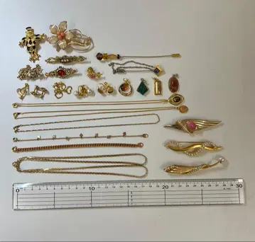 빈티지 골드 도금 주얼리 모음