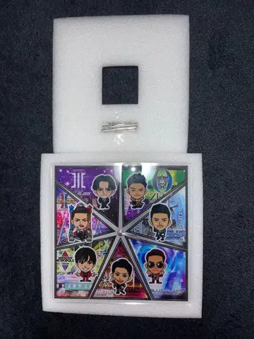 초레어 30개 한정판 미사용 새상품 산다이메 JSB 아크릴 클락 12주년