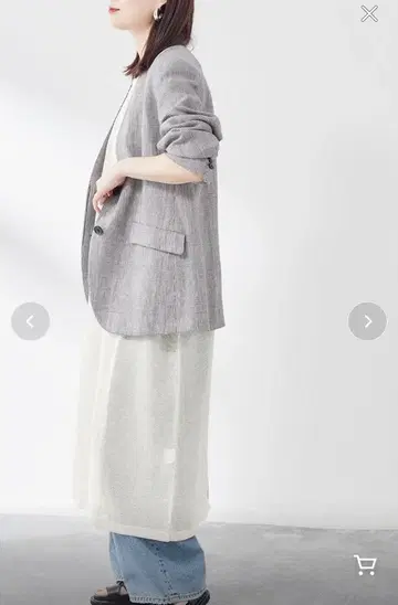 JOURNALSTANDARD LESAGE 메쉬 민소매 원피스 2024