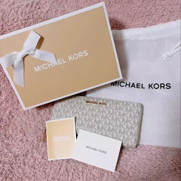 MICHAEL KORS MK 로고 장지갑