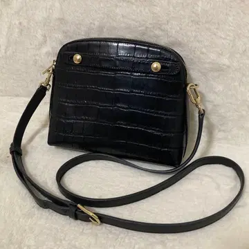 컨디션 최상 훌라 FURLA 파이퍼 미니 숄더백 악어 엠보싱