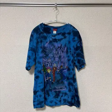 초레어 90s 당시물 유희왕 공식 택 애니메이션 T셔츠 타이다이 XL