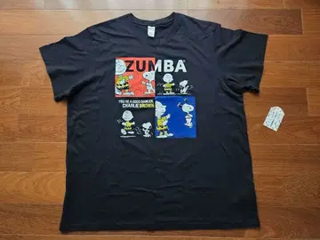 ZUMBA 정품 티셔츠 스누피