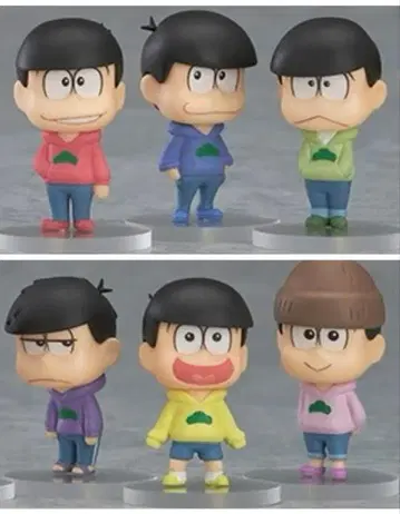 오소마츠 6쌍둥이 트레이딩 피규어 컴플리트 세트