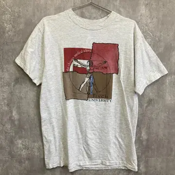 새상품급 ALPS 알프스 그레이 반팔 티셔츠 M 90s
