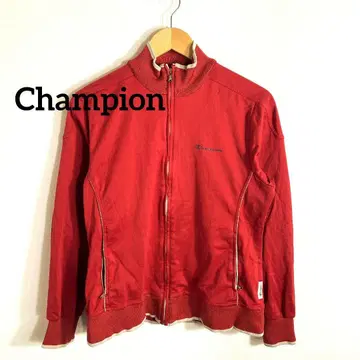 구제 의류 [ Champion ] 90s 빨간색 집업 트레이닝복