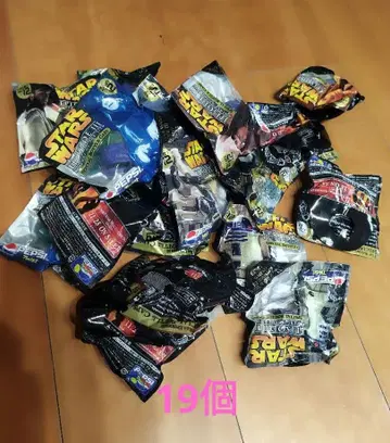 Star Wars 펩시 병뚜껑 19개